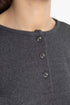 The Ribbed Charcoal Henley